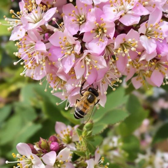 včela na květech min